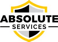 Absolute services - Does Absolute Services Offer Membership Plans? Our FAQ's Frequently asked questions. Answer: Yes, Absolute Services offers both weekend and emergency services. We’re open 24 hours a day, 7 days a week, 365 days a year for all of your emergency plumbing and emergency HVAC service needs. Answer: Yes, Absolute Services offers a variety of ... 